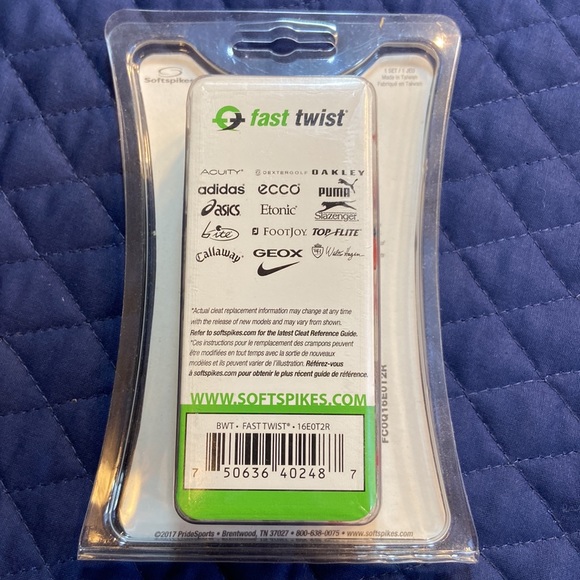 Replacement Golf Cleats. Black Widow Tour Golf Cleats. Soft Spikes. New. 18 ct. - Picture 3 of 8